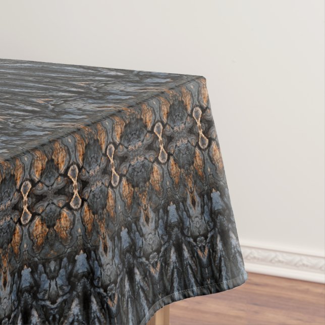 Nappe Motif abstrait d'écorce d'arbre (In Situ)