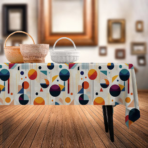 Nappe Motif Abstrait géométrique Bauhaus#5 ID1068