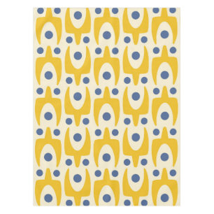 Nappe Motif Abstrait moderne du milieu du siècle
