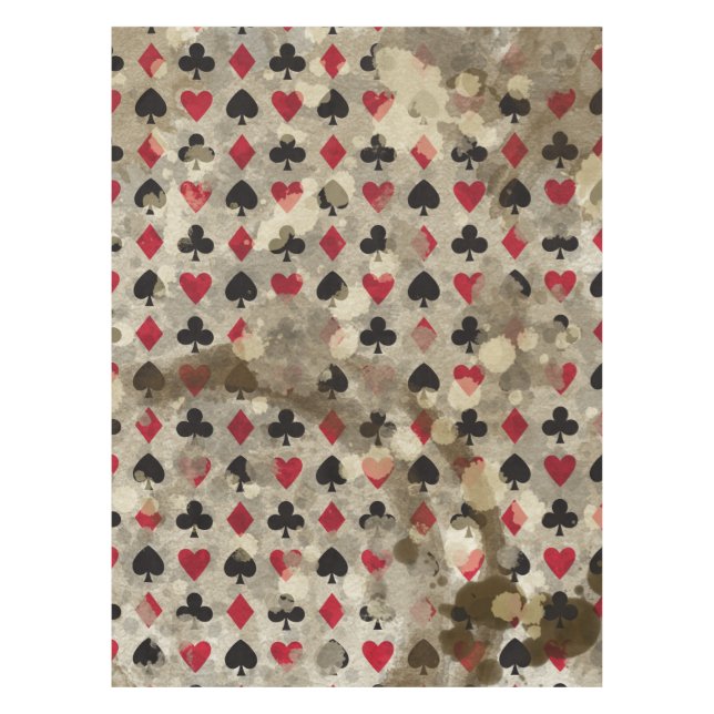 Nappe Motif affligé d'Alice du pays des merveilles (Devant)