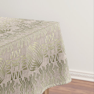 Nappe motif africain tribal ethnique