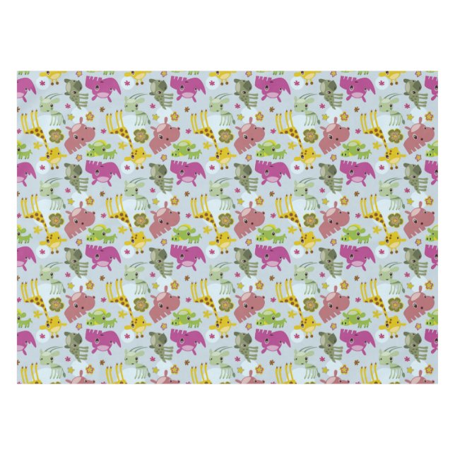 Nappe motif animal de safari (Devant (Horizontal))