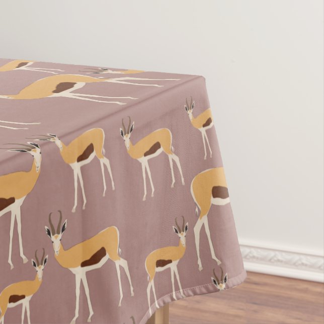 Nappe Motif animal sauvage d'Antelope (In Situ)
