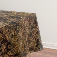 Motif antique de Paisley de clou de girofle et