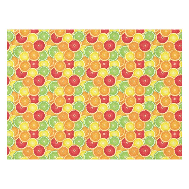 Nappe Motif avec des agrumes (Devant (Horizontal))
