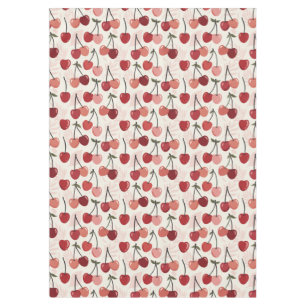 Nappe Motif Cerise Moderne