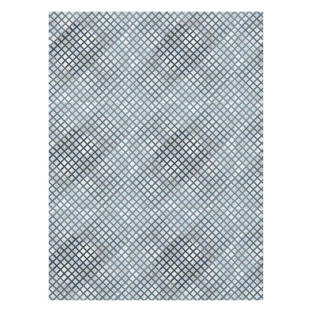 Nappe Motif Checker en diagonale gris 02,w Lblue BG (Devant)