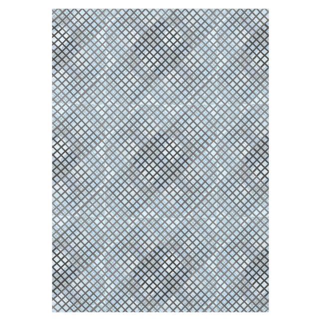Nappe Motif Checker en diagonale gris 02,w Lblue BG (Devant)