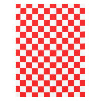 Motif chèque À damiers blanc rouge
