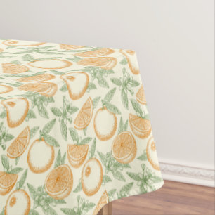 Nappe Motif classique aux fruits orange