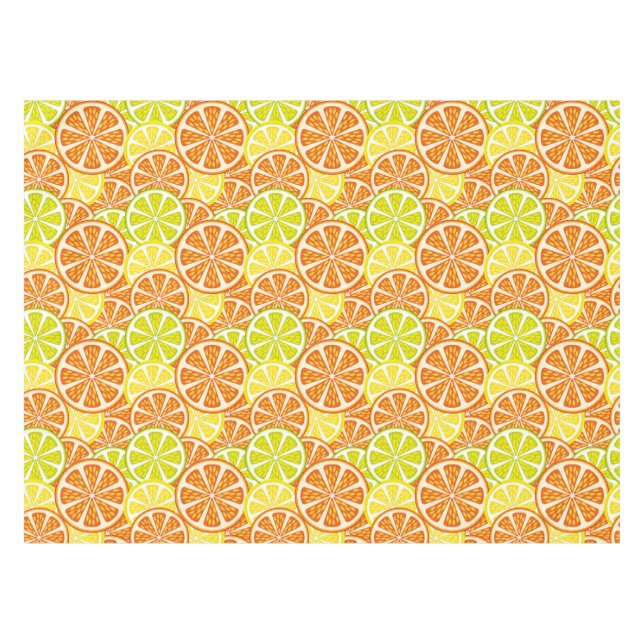 Nappe Motif d'agrume (Devant (Horizontal))