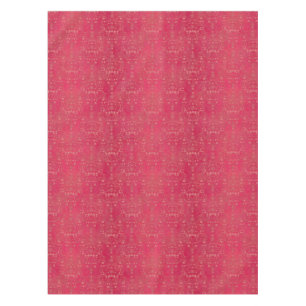 Nappe Motif damassé élégant rose profond