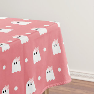 Nappe Motif d'anniversaire de la Fantôme d'Halloween ros