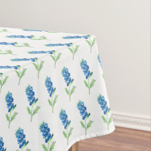 Nappe Motif d'aquarelle Fleur sauvage Bluebonnet Texas