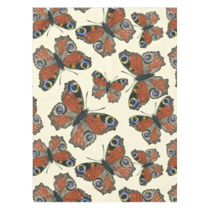 Nappe Motif d'aquarelle papillons