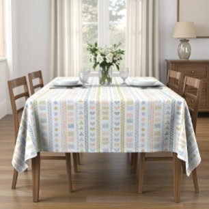 Nappe Motif d'art populaire scandinave