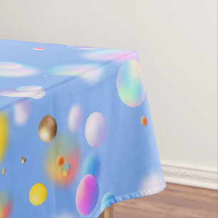 Nappe motif de boules flottantes 3D. Aucun groupe