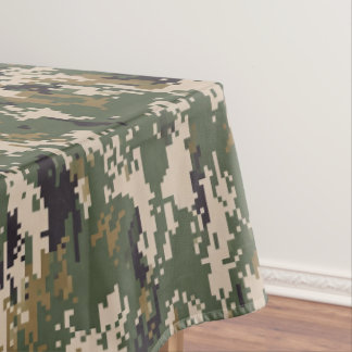 Nappe Motif de camouflage numérique vert