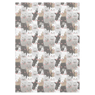 Nappe Motif de chats