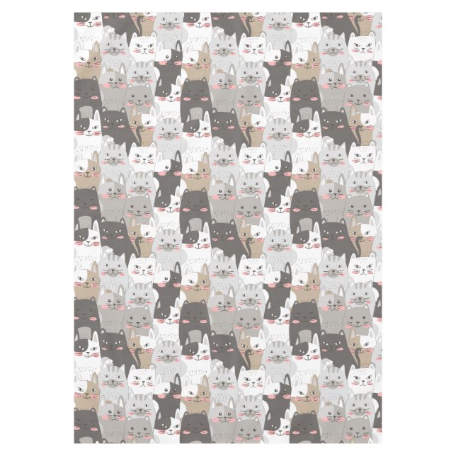 Nappe Motif de chats mignons (Devant)