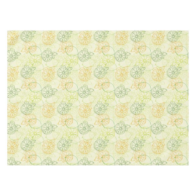 Nappe Motif de citron (Devant (Horizontal))