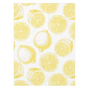 Nappe Motif de citron à main