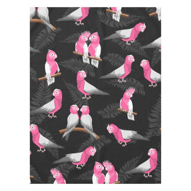 Nappe Motif de cocktails roses de Galah (Devant)