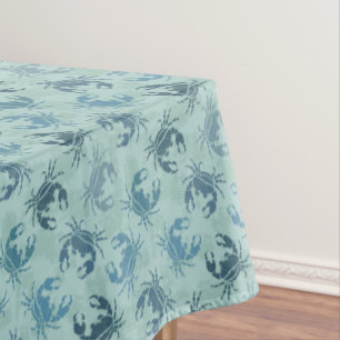 Nappe Motif de colorant de cravate des crabes