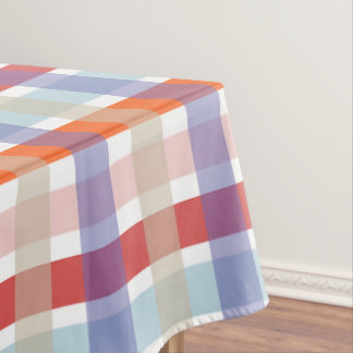 Nappe Motif de contrôle de plaid coloré