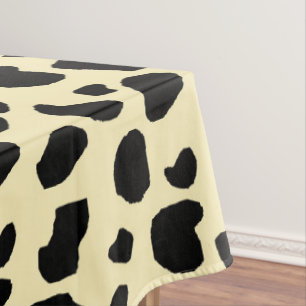 Nappe Motif de couleur de peau d'animal de vache