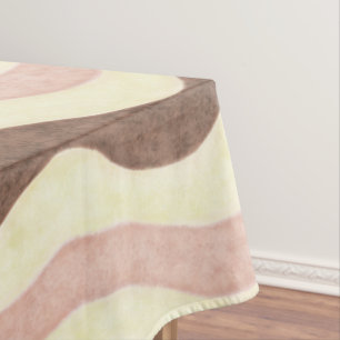 Nappe Motif de crème glacée napolitain