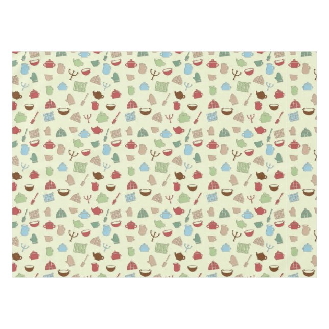 Nappe Motif de cuisine (Devant (Horizontal))
