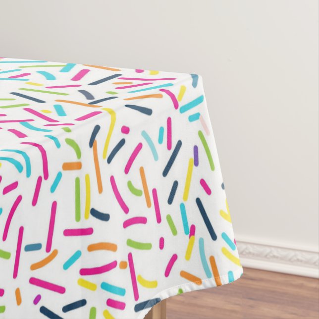 Nappe Motif de fête colorée (In Situ)
