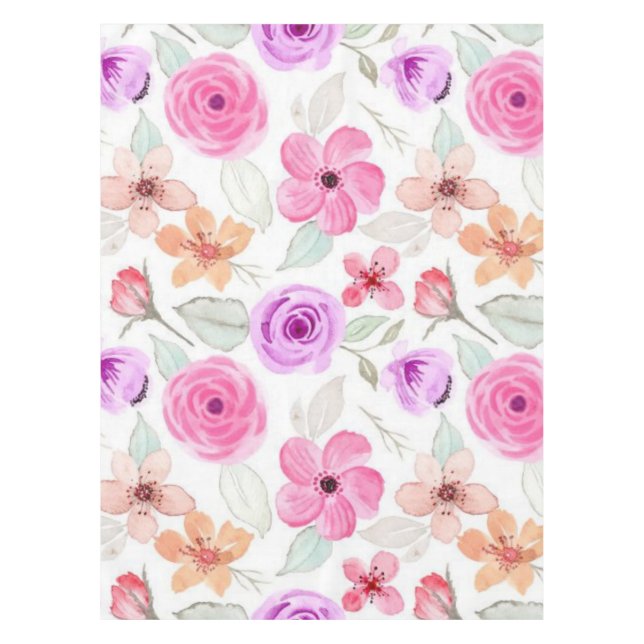 Nappe Motif de fleurs (Devant)