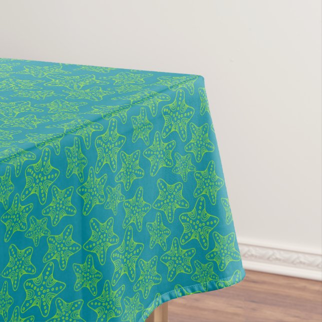 Nappe Motif de foule d'étoiles de mer (In Situ)