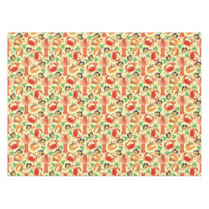 Nappe Motif de fruits de mer