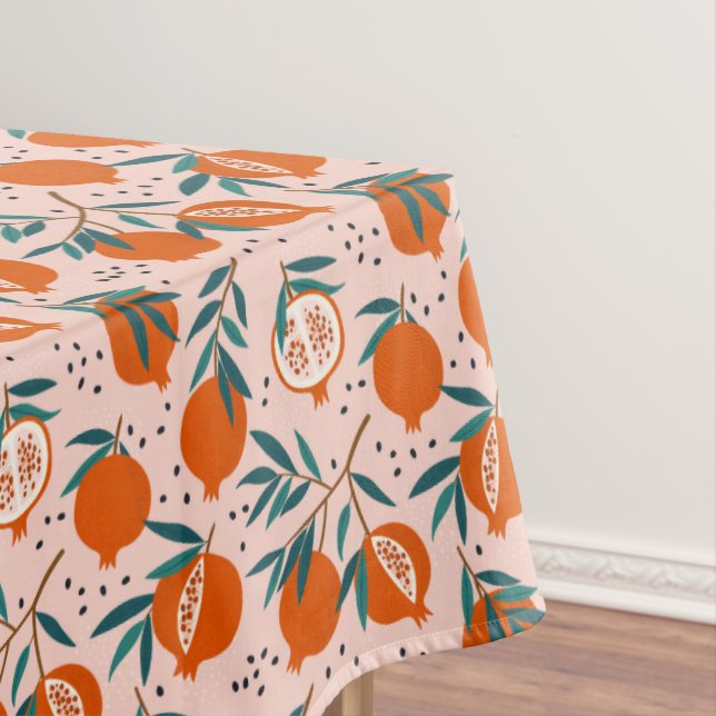 Nappe Motif de grenade coloré (In Situ)