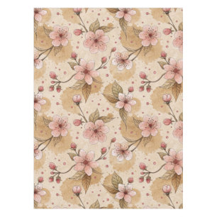 Nappe Motif de housse de café Fleur de Cerisier (10)