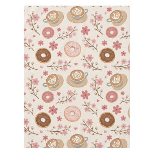 Nappe Motif de housse de café Fleur de Cerisier (3)