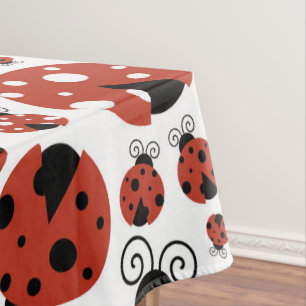Nappe Motif De Ladybugs, Mignons Ladybugs, Red Ladybugs
