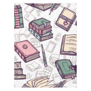 Nappe Motif de livre