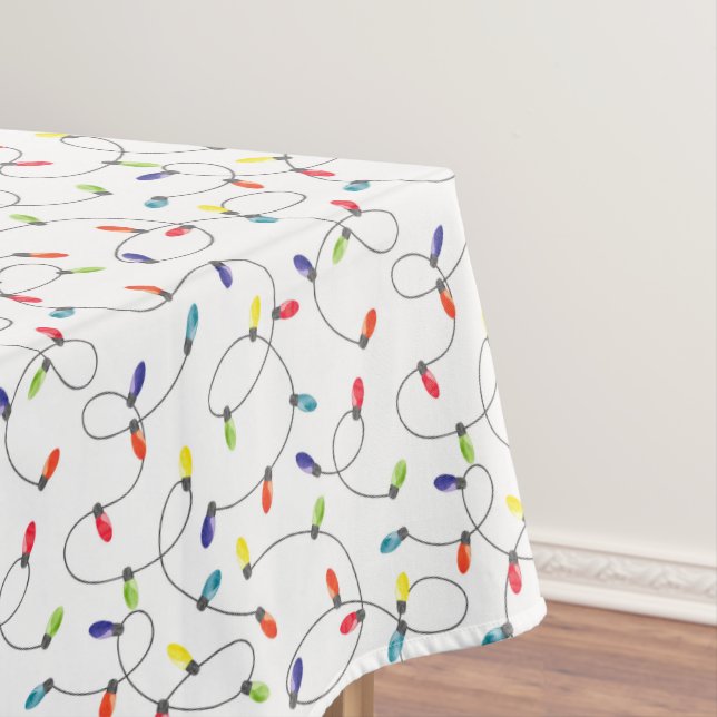 Nappe Motif de lumières de Noël (In Situ)