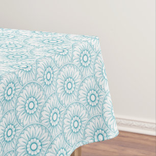 Nappe Motif de médaillon Vintage Abstrait