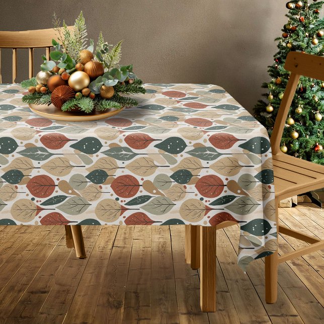 Nappe Motif de Noël Earth Tones #5 ID1009 (Créateur téléchargé)