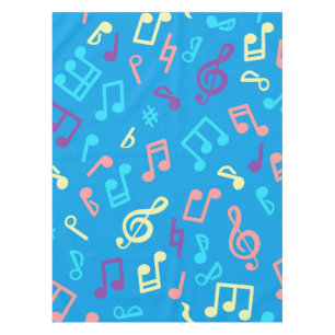 Nappe Motif de notes musicales