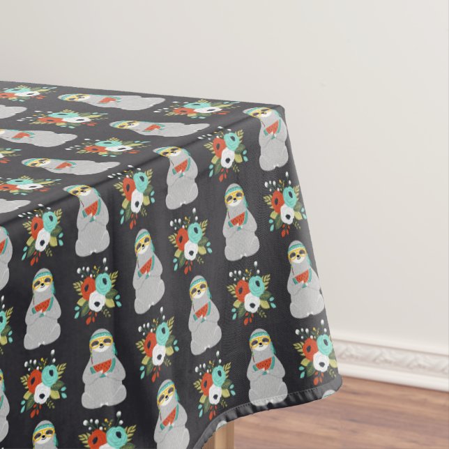 Nappe Motif de paresse de pastèque (In Situ)