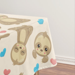 Nappe Motif De Parfums, Mignons Parfums, Coeurs