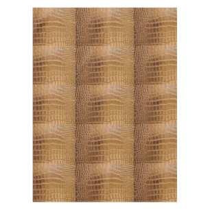 Nappe Motif de peau d'animal de cuir de crocodile de