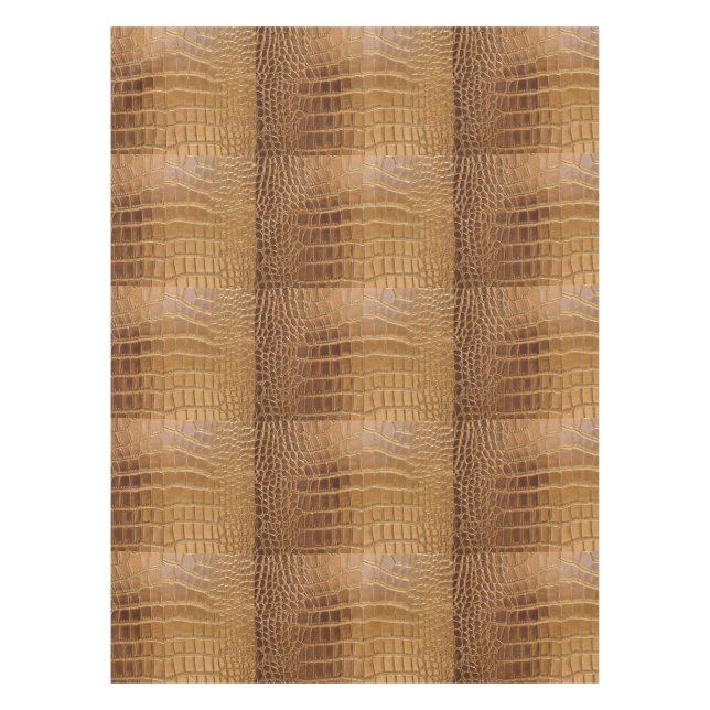 Nappe Motif de peau d'animal de cuir de crocodile de (Devant)