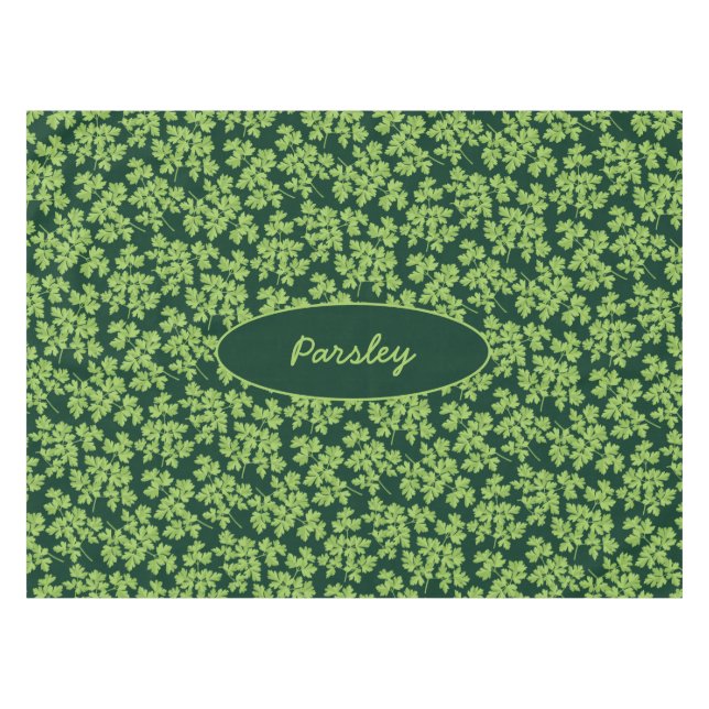 Nappe Motif de persil (Devant (Horizontal))